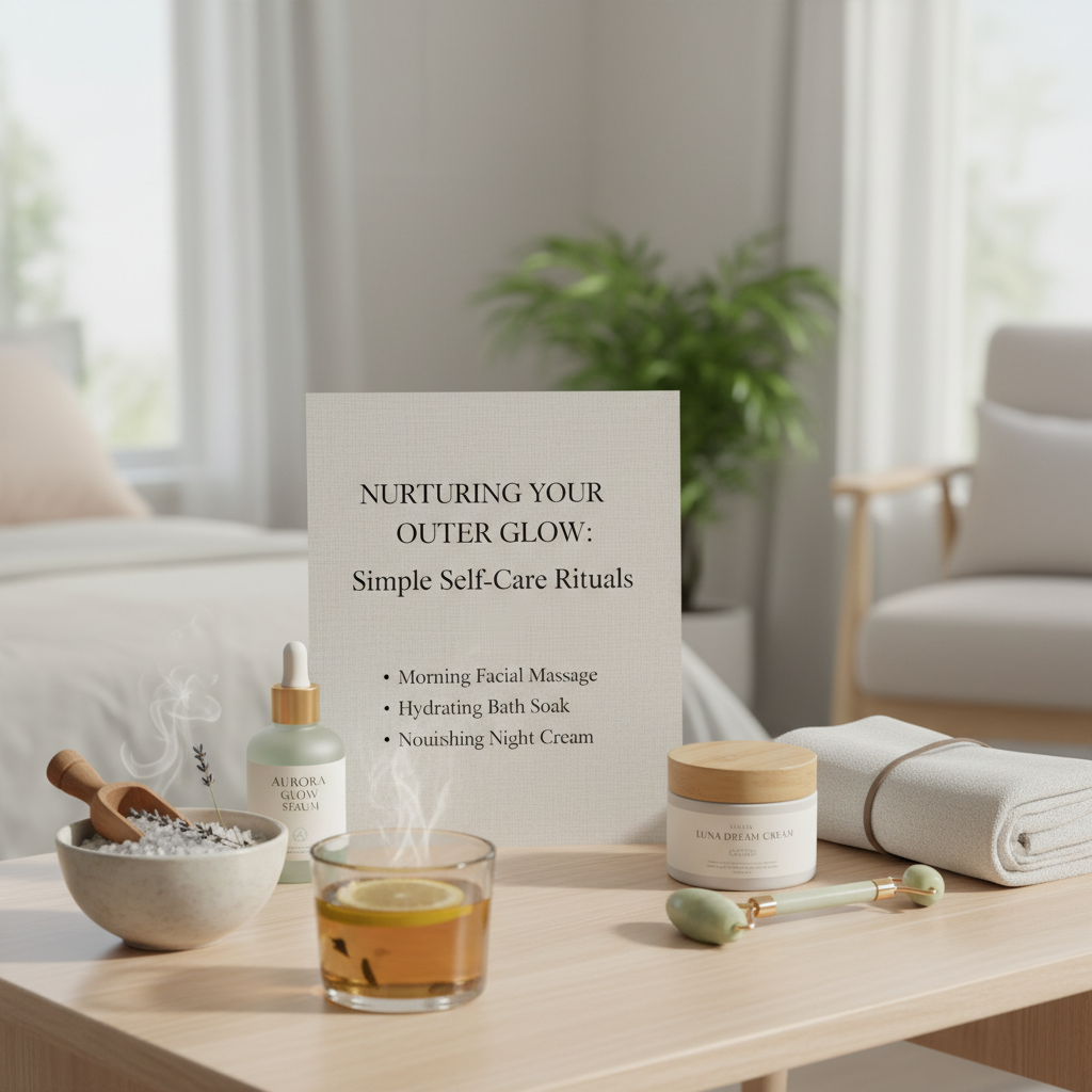Nurturing Your Outer Glow: Simple Self-Care Rituals