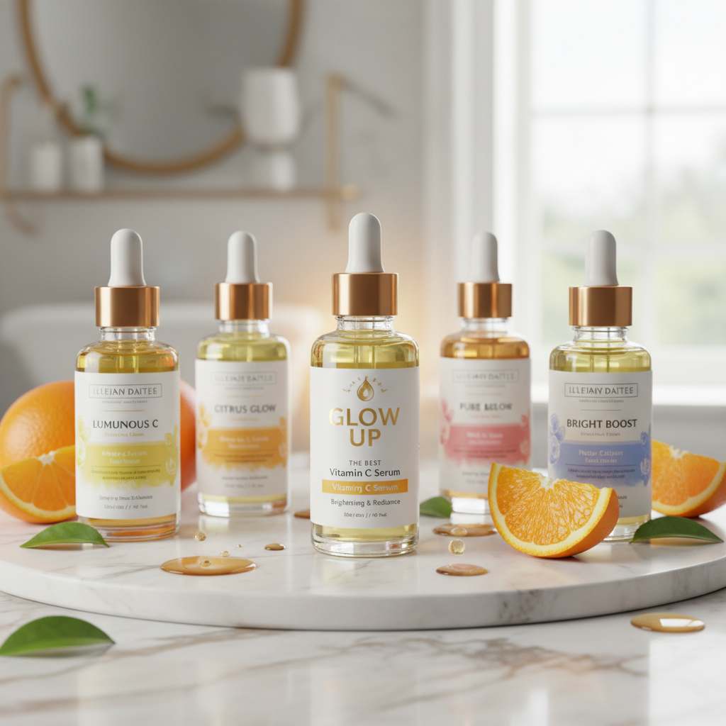 Glow Up The Best Vitamin C Serums for Brightening Dull Skin