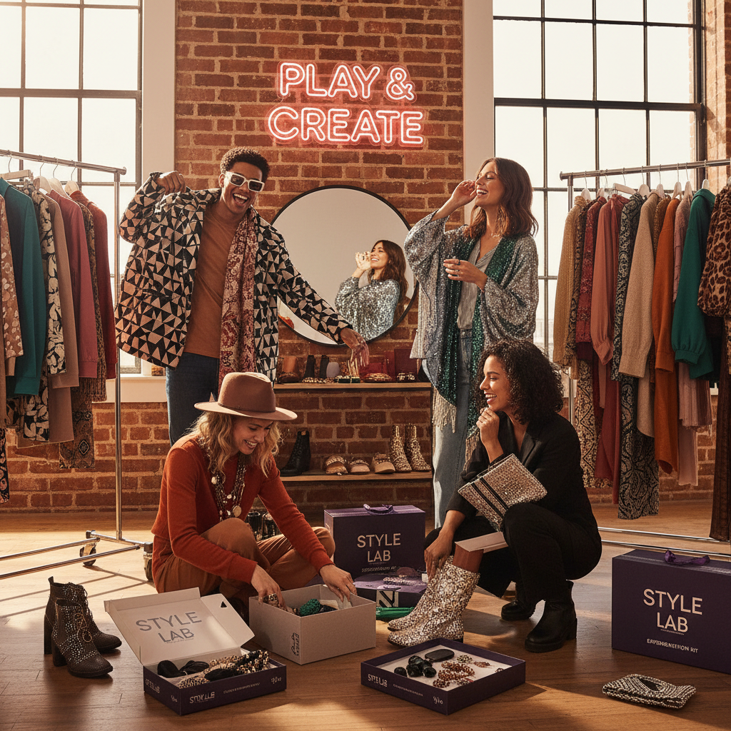 Playing and Experimenting with Fashion Choices