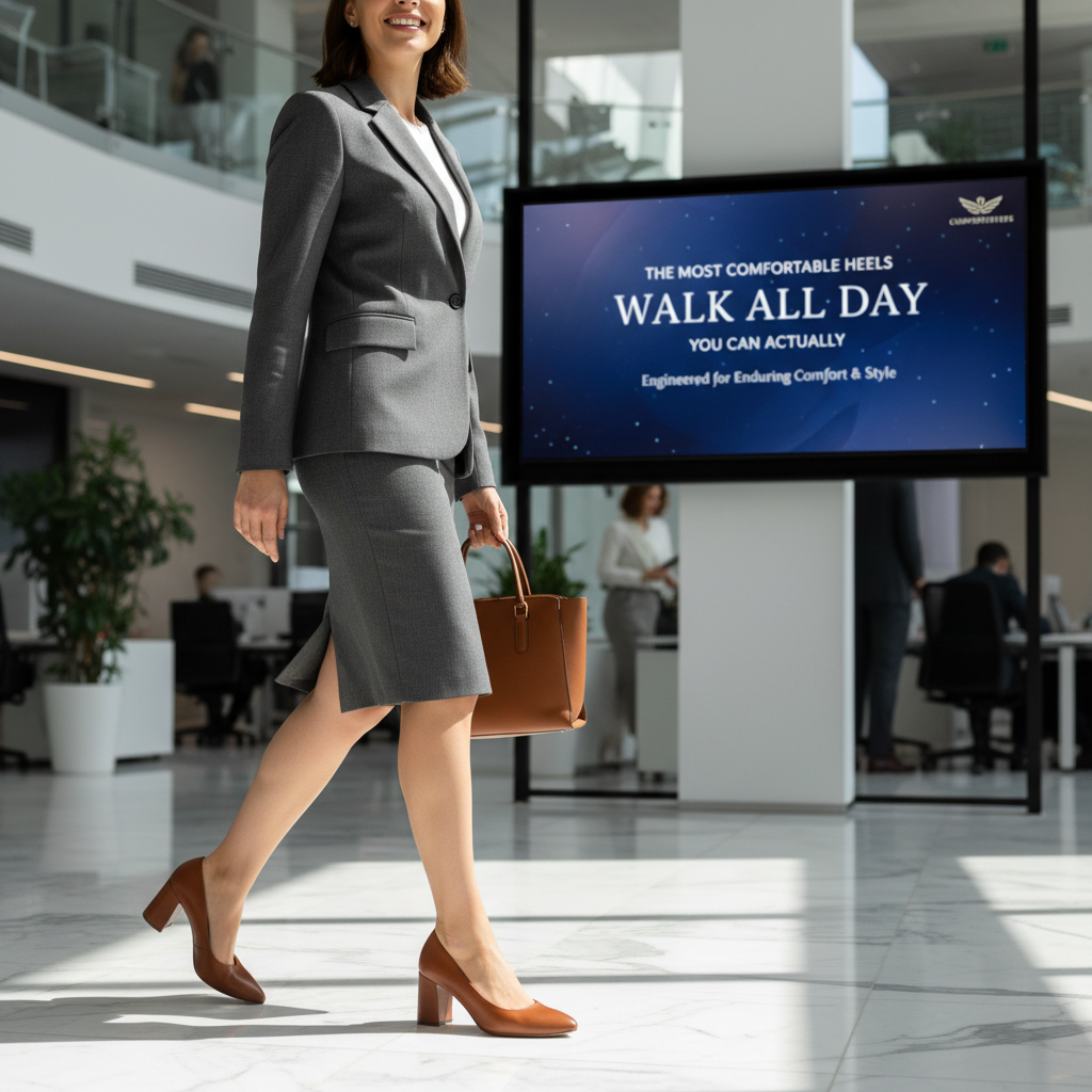 The Most Comfortable Heels You Can Actually Walk In