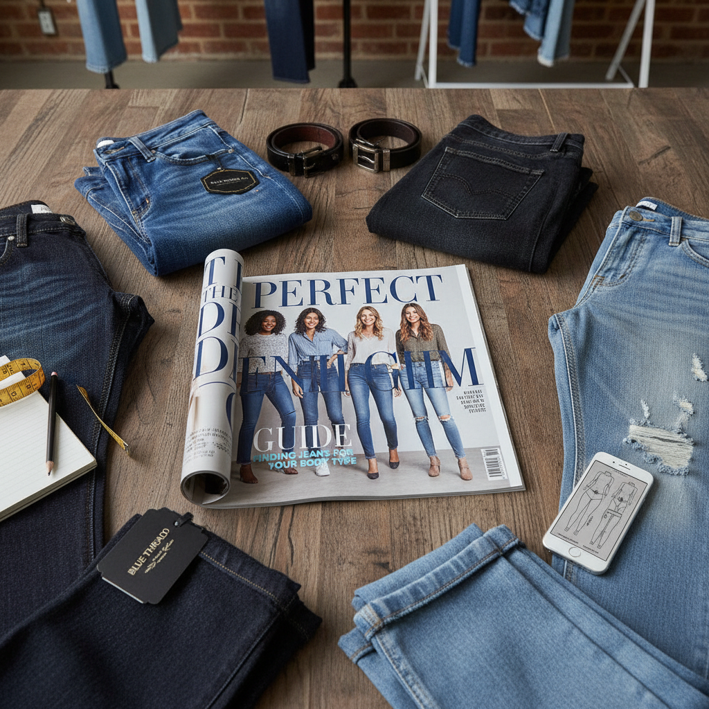 The Perfect Denim Guide Finding Jeans for Your Body Type