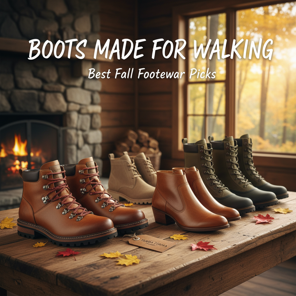 Boots Made for Walking Best Fall Footwear Picks