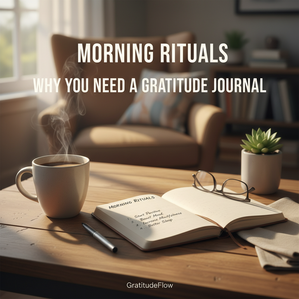 Morning Rituals Why You Need a Gratitude Journal