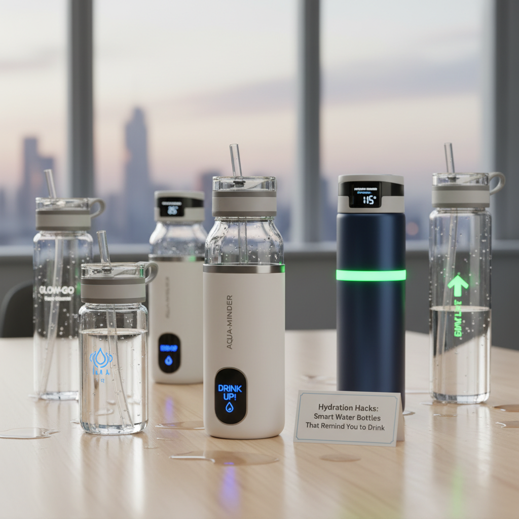 Hydration Hacks Smart Water Bottles That Remind You to Drink