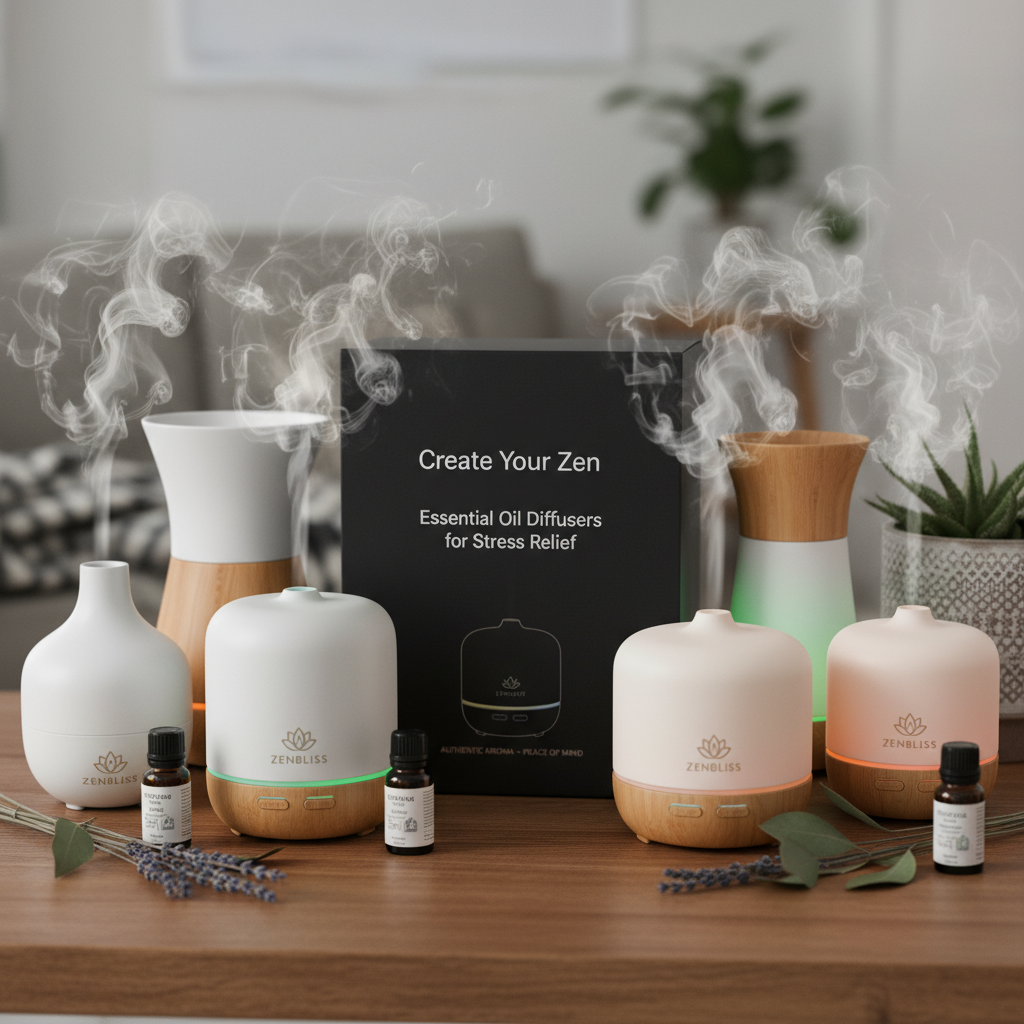 Create Your Zen Essential Oil Diffusers for Stress Relief