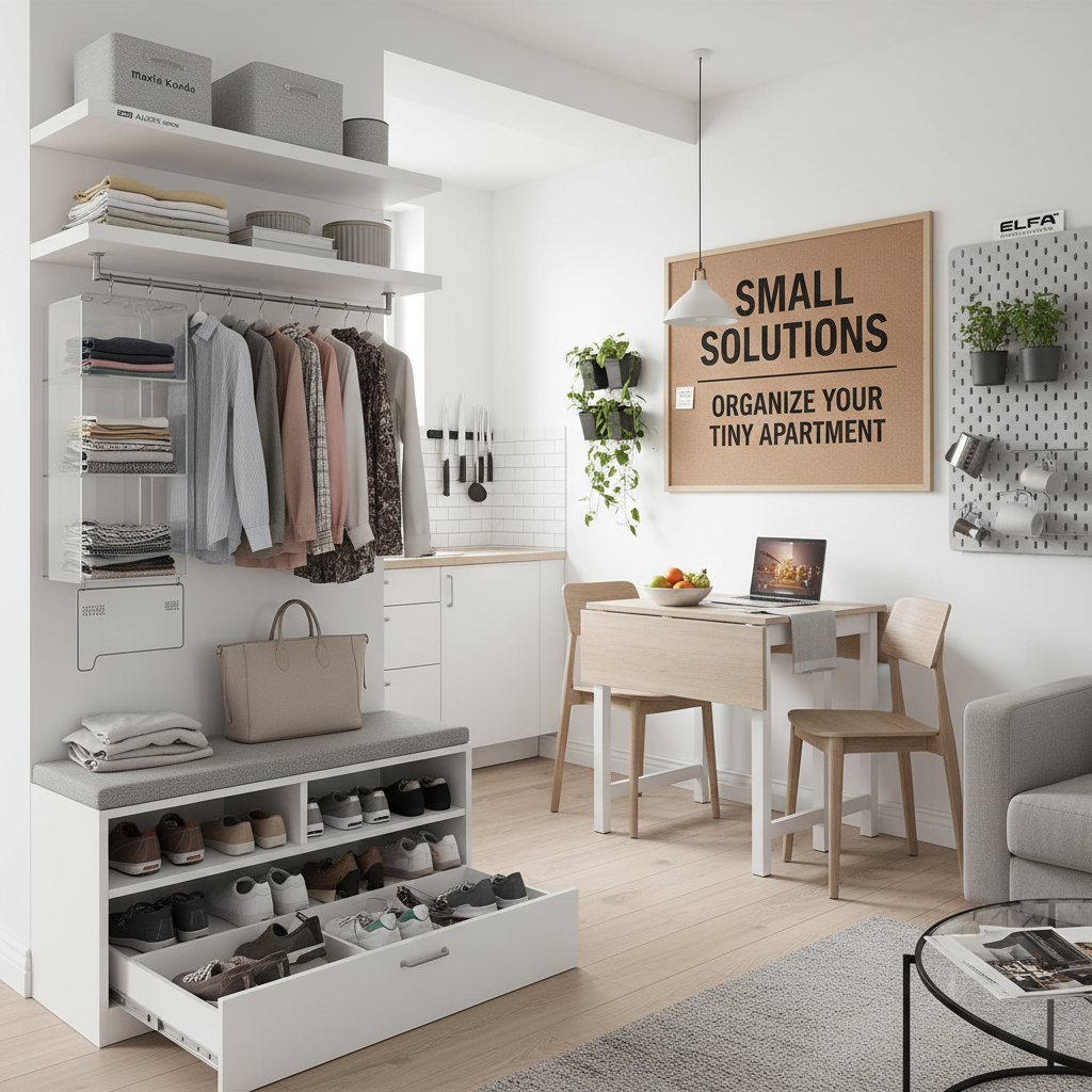 Small Space Solutions Organization Hacks for Tiny Apartments
