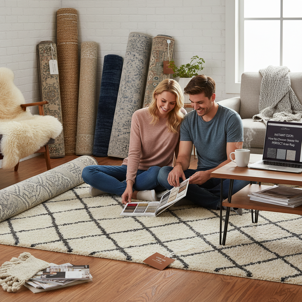 Instant Cozy How to Choose the Perfect Area Rug