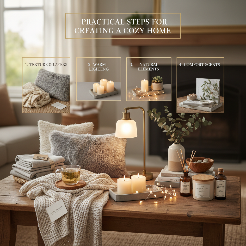 Practical Steps for Creating a Cozy Home