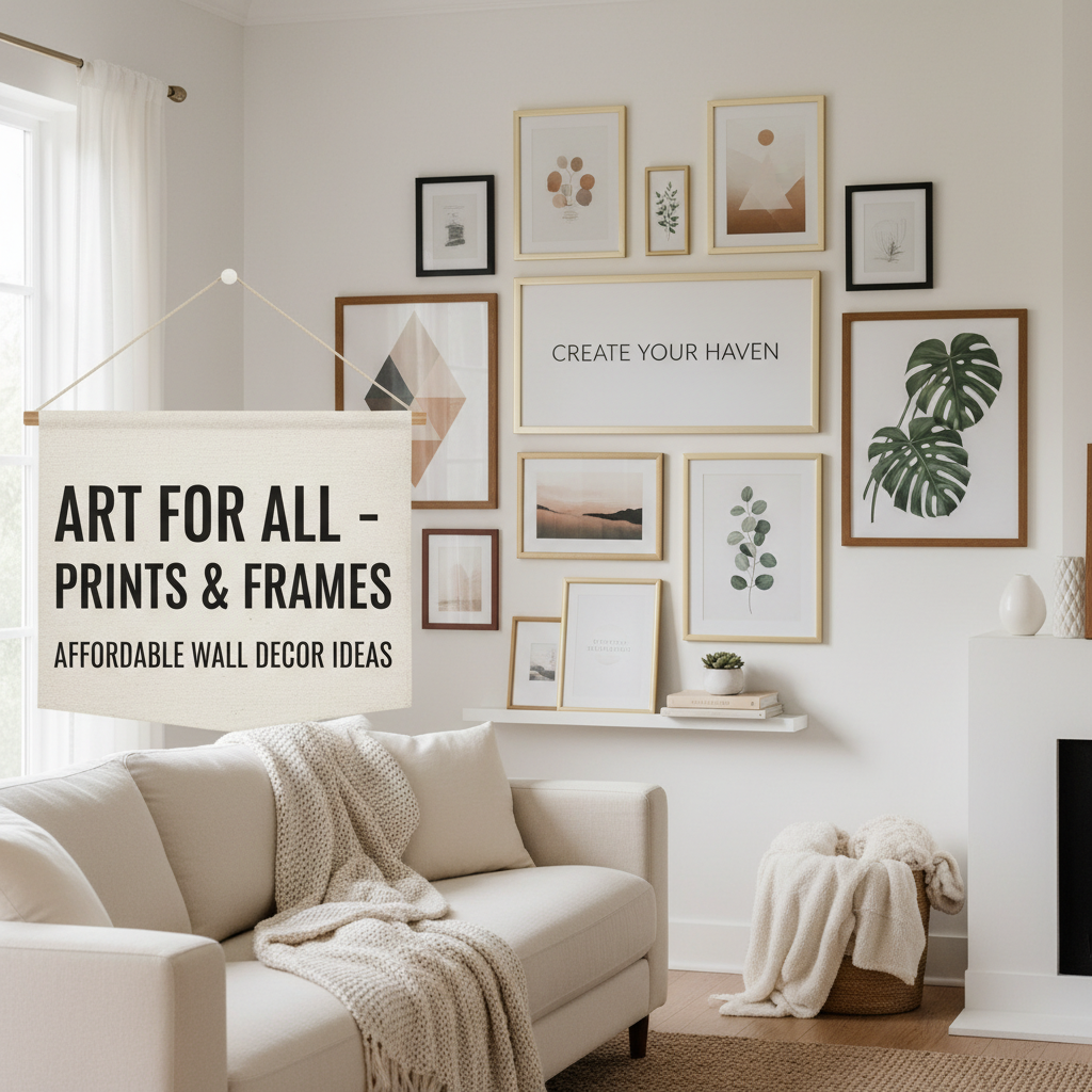 Wall Decor Ideas Affordable Art Prints and Frames