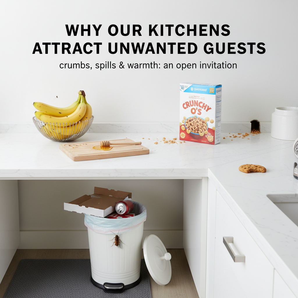 Why Our Kitchens Are Such Pest Magnets