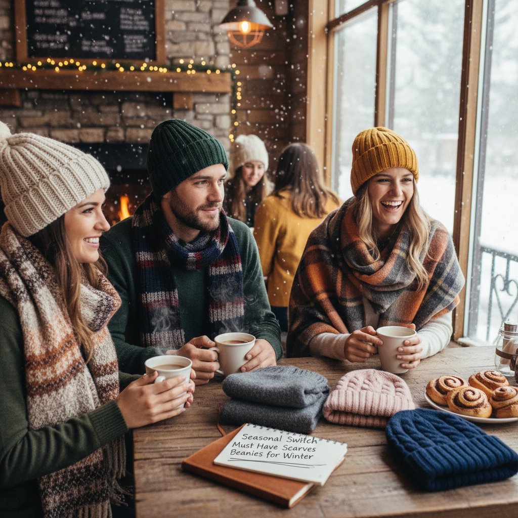 Seasonal Switch Must Have Scarves and Beanies for Winter