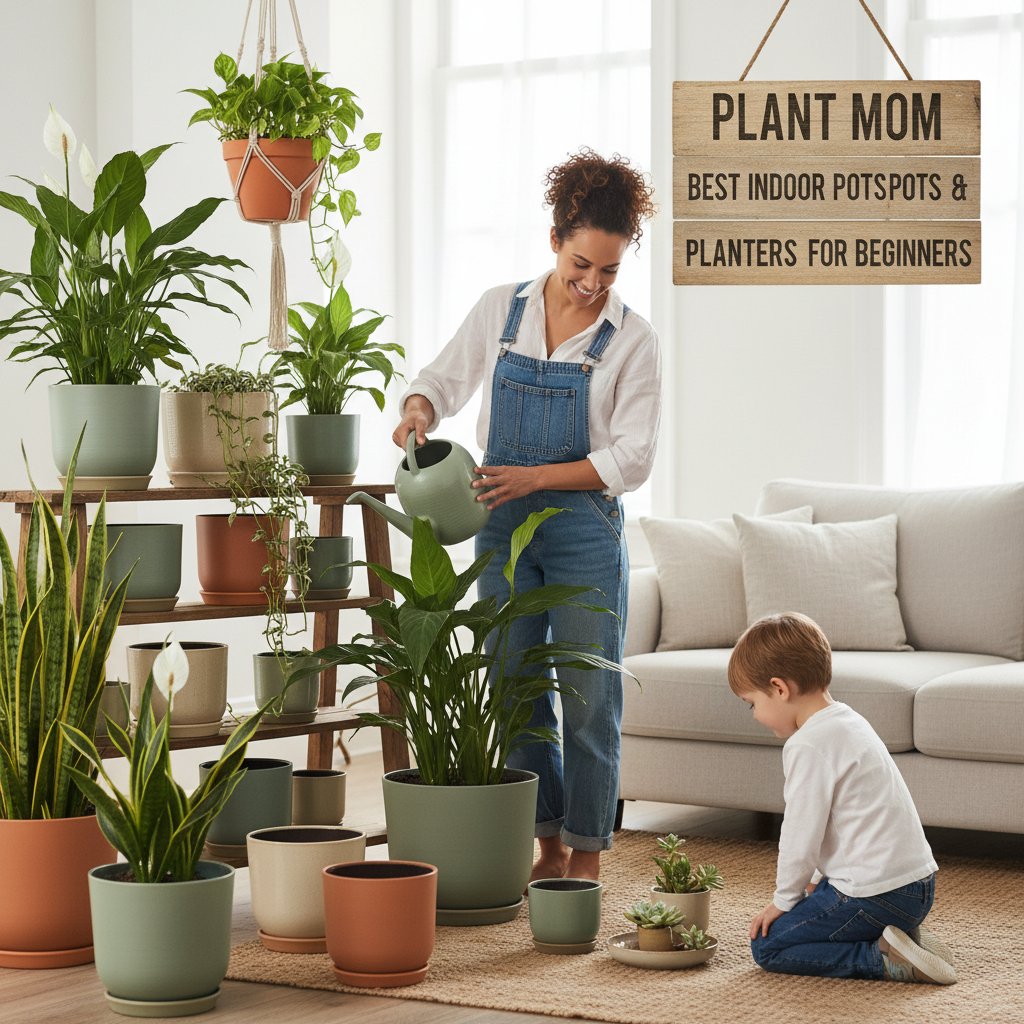 Home - Plant Mom Best Indoor Pots and Planters for Beginners