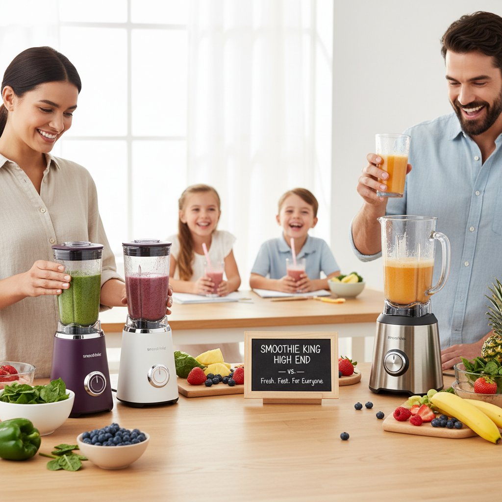 Kitchen - Smoothie King Personal Blenders vs High End Blenders