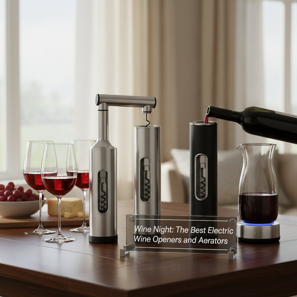 Wine Night The Best Electric Wine Openers and Aerators