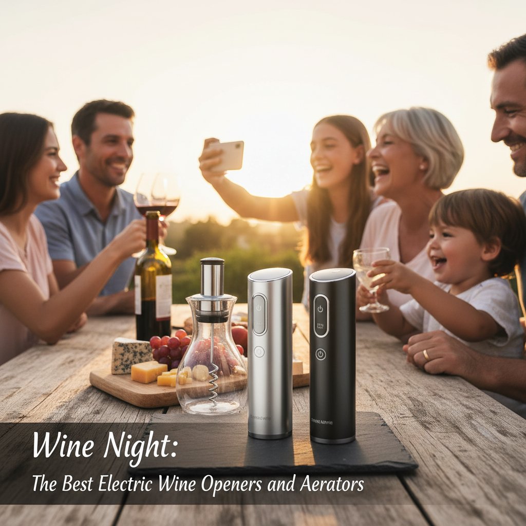 Kitchen - Wine Night The Best Electric Wine Openers and Aerators