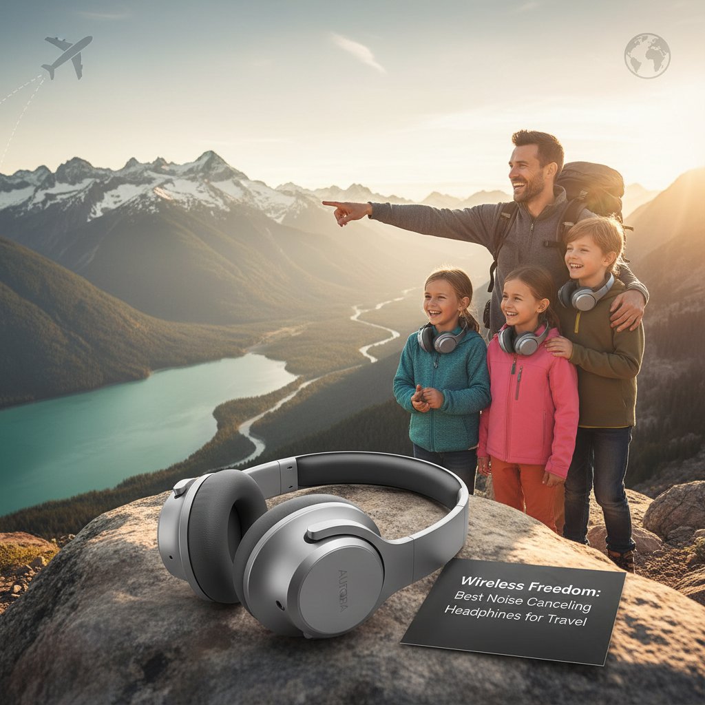 Tech - Wireless Freedom Best Noise Canceling Headphones for Travel