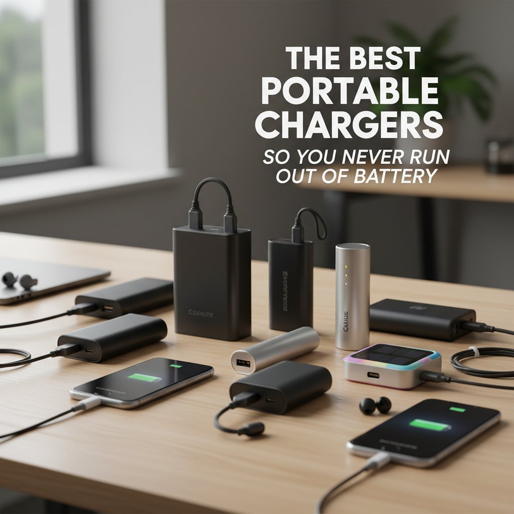 The Best Portable Chargers so You Never Run Out of Battery