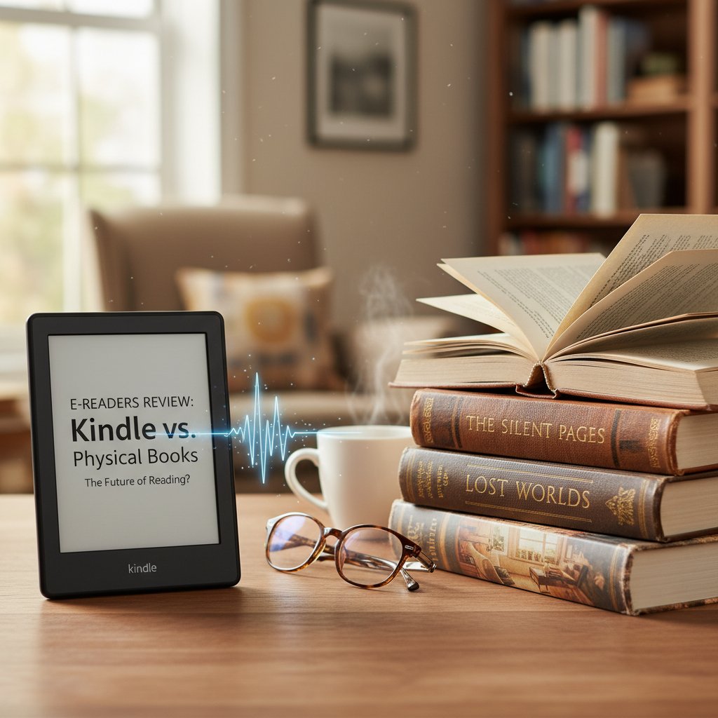 E Readers Review Kindle vs Physical Books