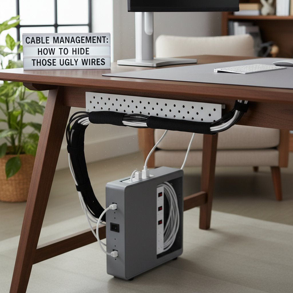Cable Management How to Hide Those Ugly Wires