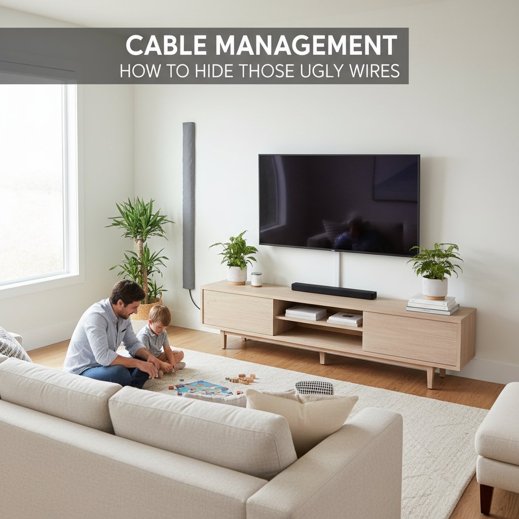 Tech - Cable Management How to Hide Those Ugly Wires