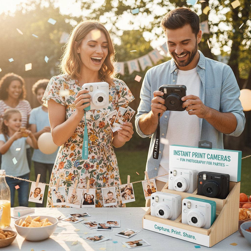 Tech - Instant Print Cameras Fun Photography for Parties