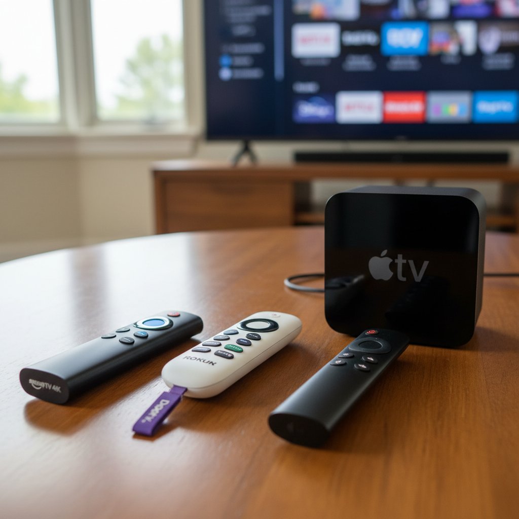 Streaming Sticks Fire Stick vs Roku vs Apple TV