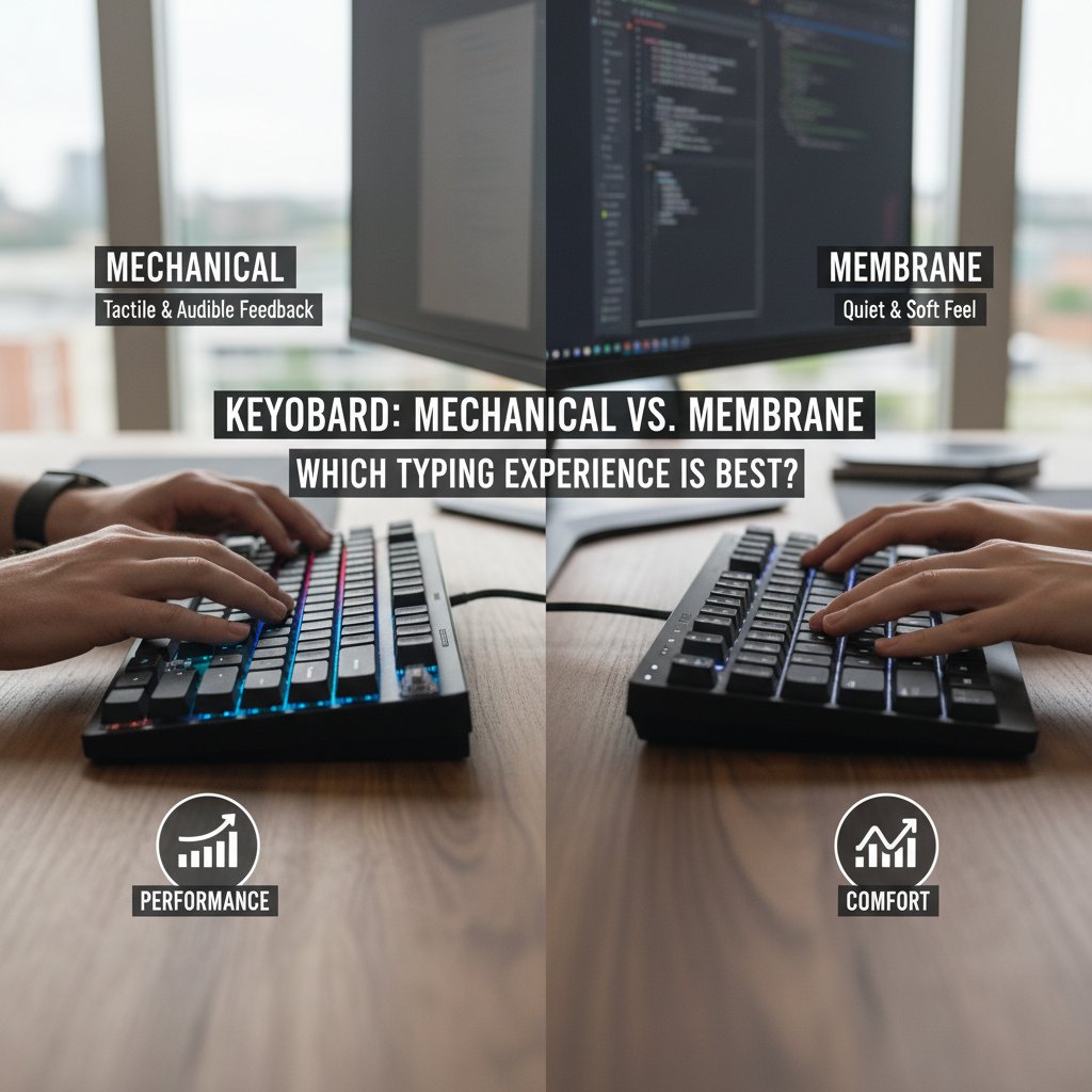 Keyboard Mechanical vs Membrane Which Typing Experience is Best