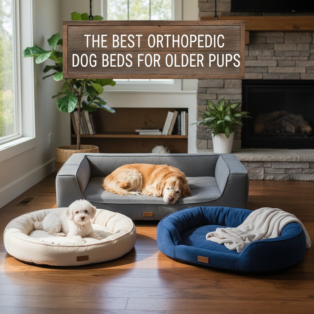 The Best Orthopedic Dog Beds for Older Pups