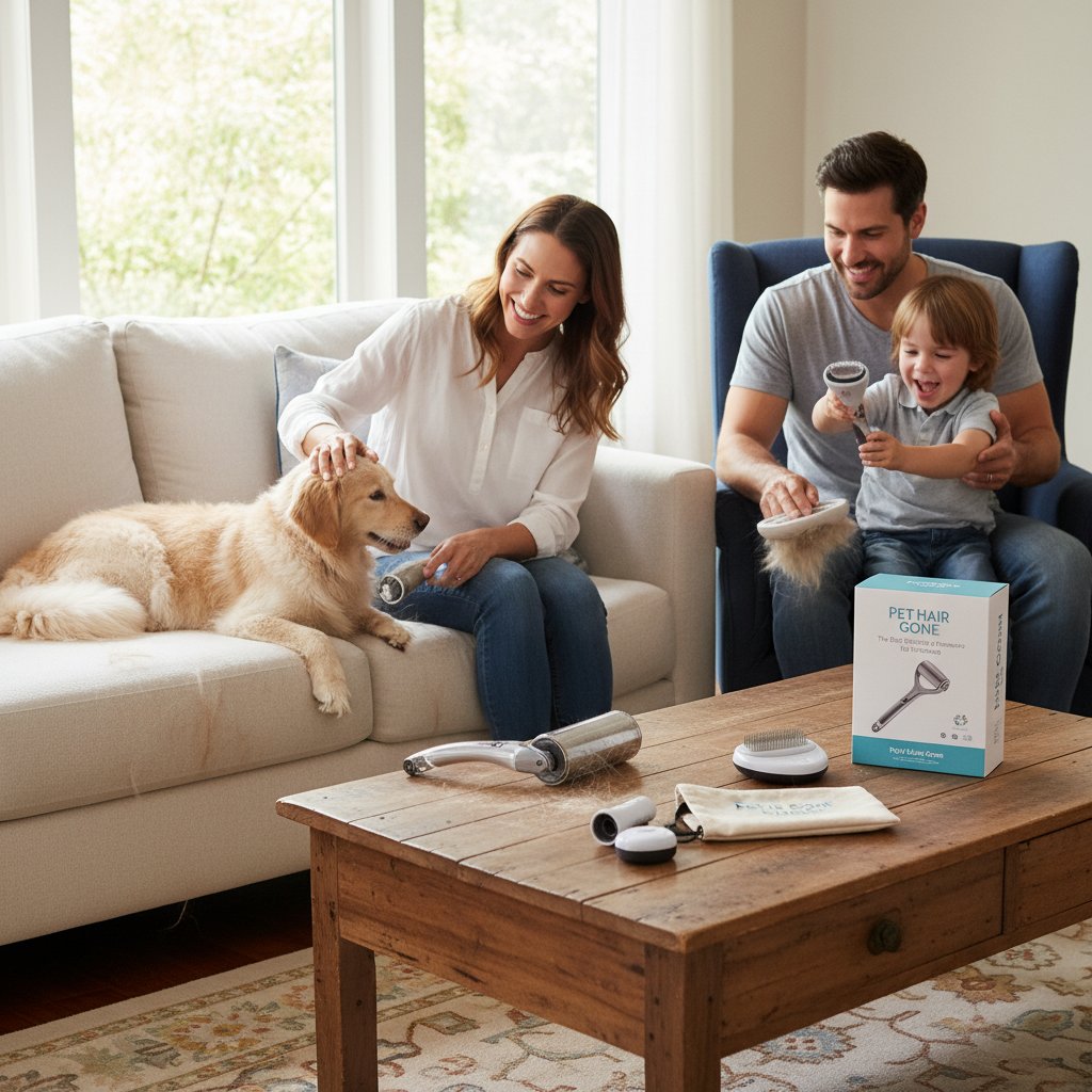 Pets - Pet Hair Gone The Best Rollers and Removers for Furniture