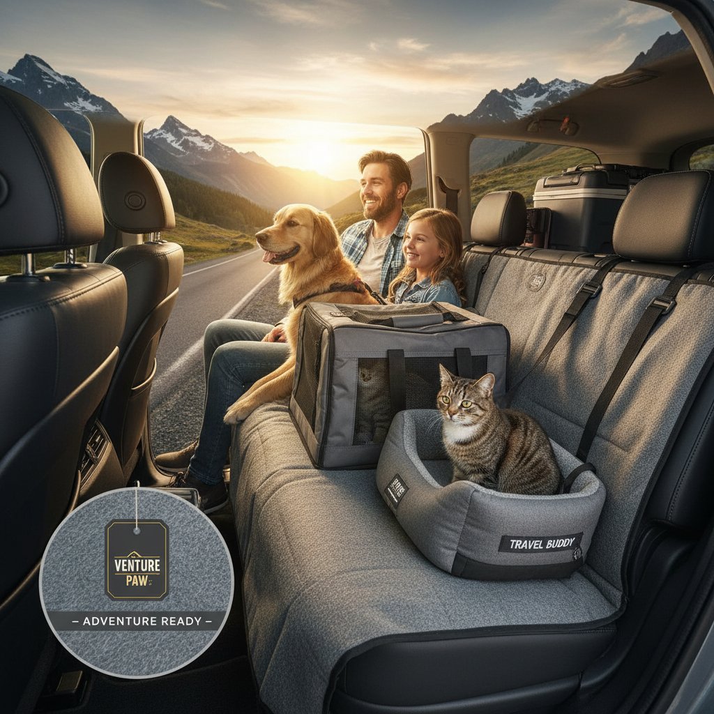 Pets - Travel with Pets Car Seat Covers and Carriers