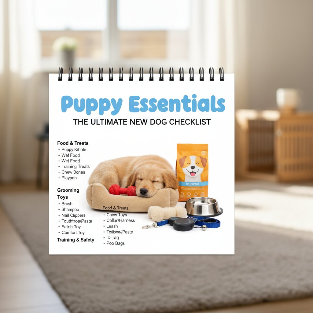 Puppy Essentials The Ultimate New Dog Checklist