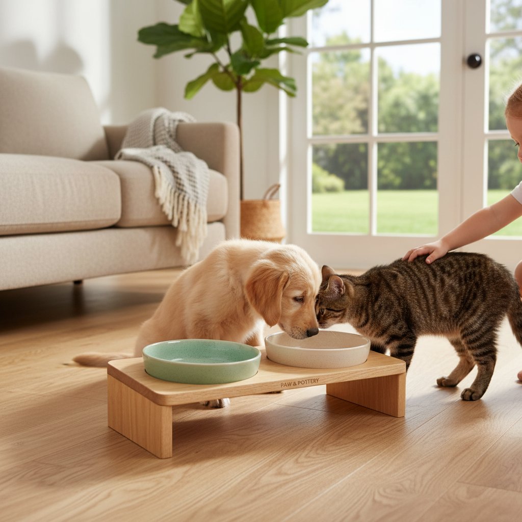 Pets - Stylish Pet Bowls Ceramics and Stands