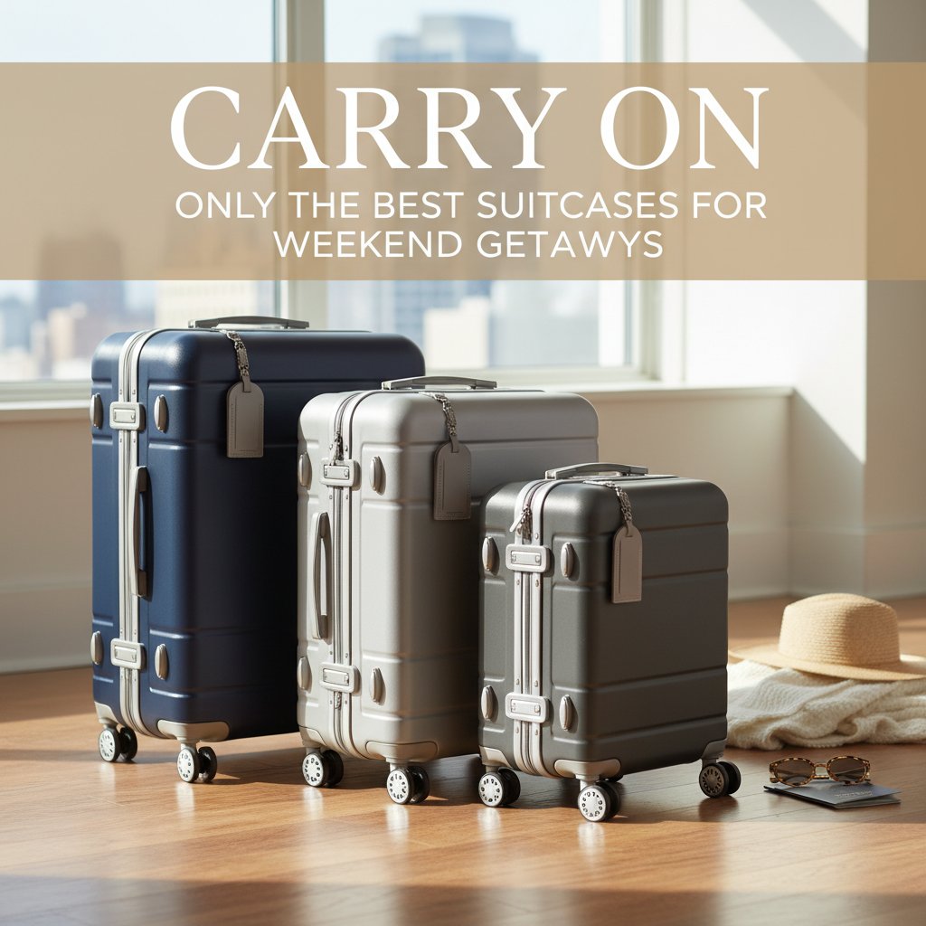 Carry On Only The Best Suitcases for Weekend Getaways