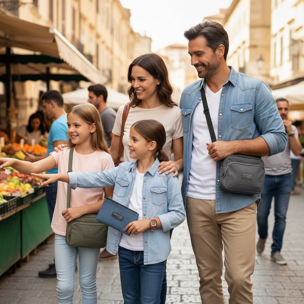 Travel - Safety First Anti Theft Bags and Wallets for Tourists
