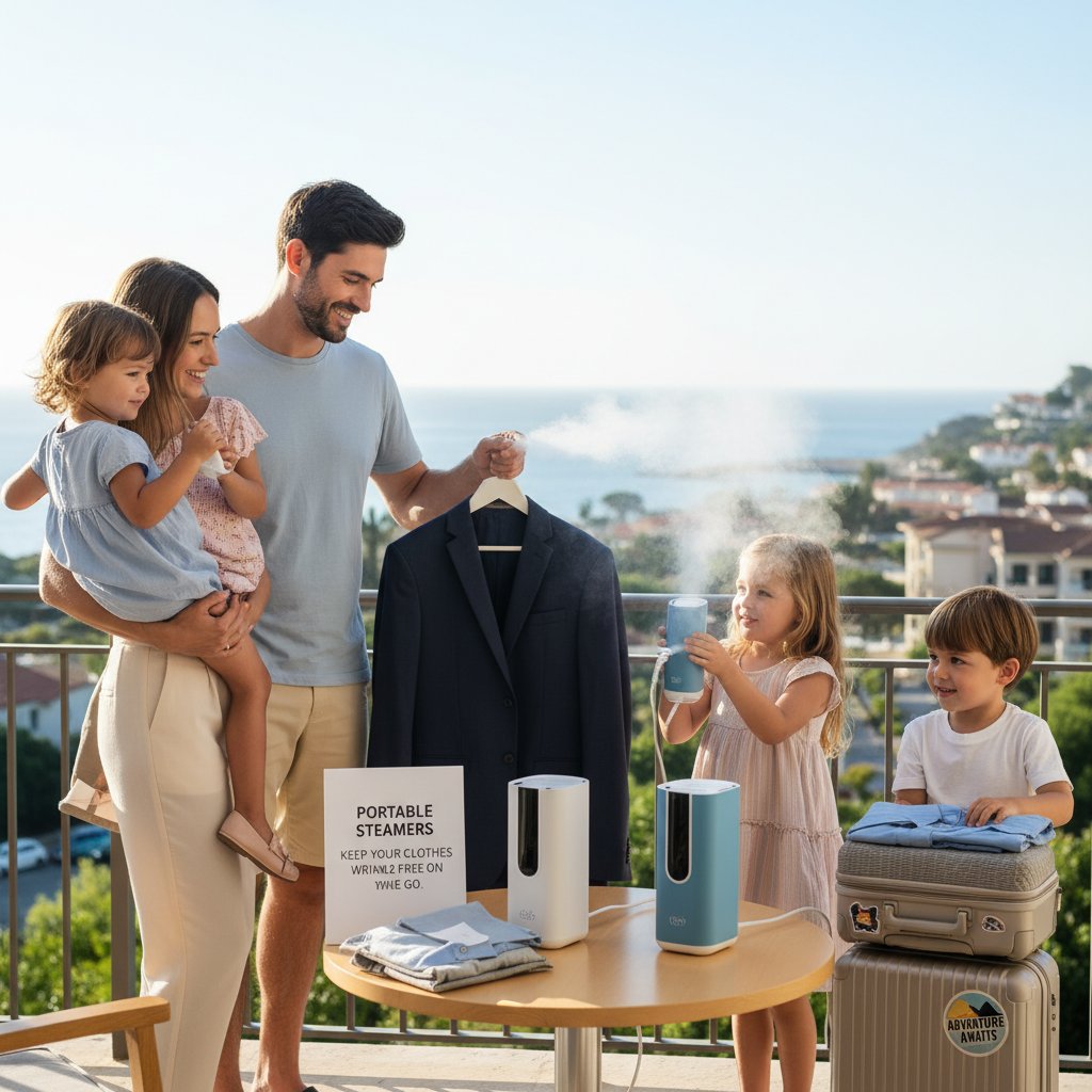 Travel - Portable Steamers Keep Your Clothes Wrinkle Free on the Go