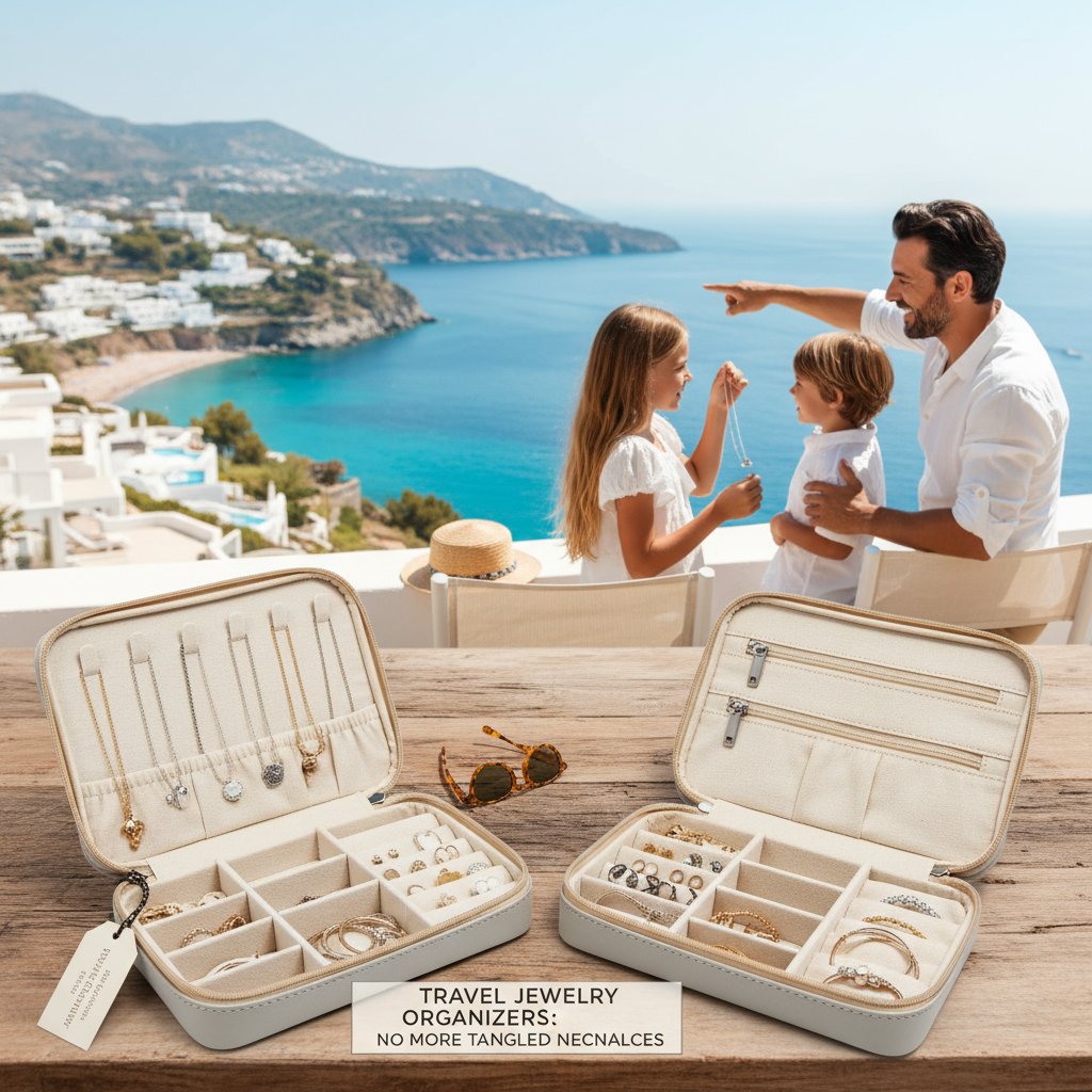 Travel - Travel Jewelry Organizers No More Tangled Necklaces