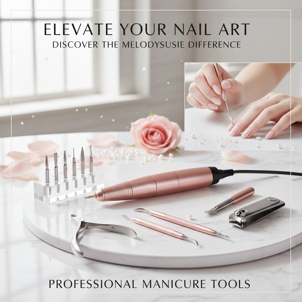 Elevate Your Nail Art: Discover the Melodysusie Difference in Professional Manicure Tools