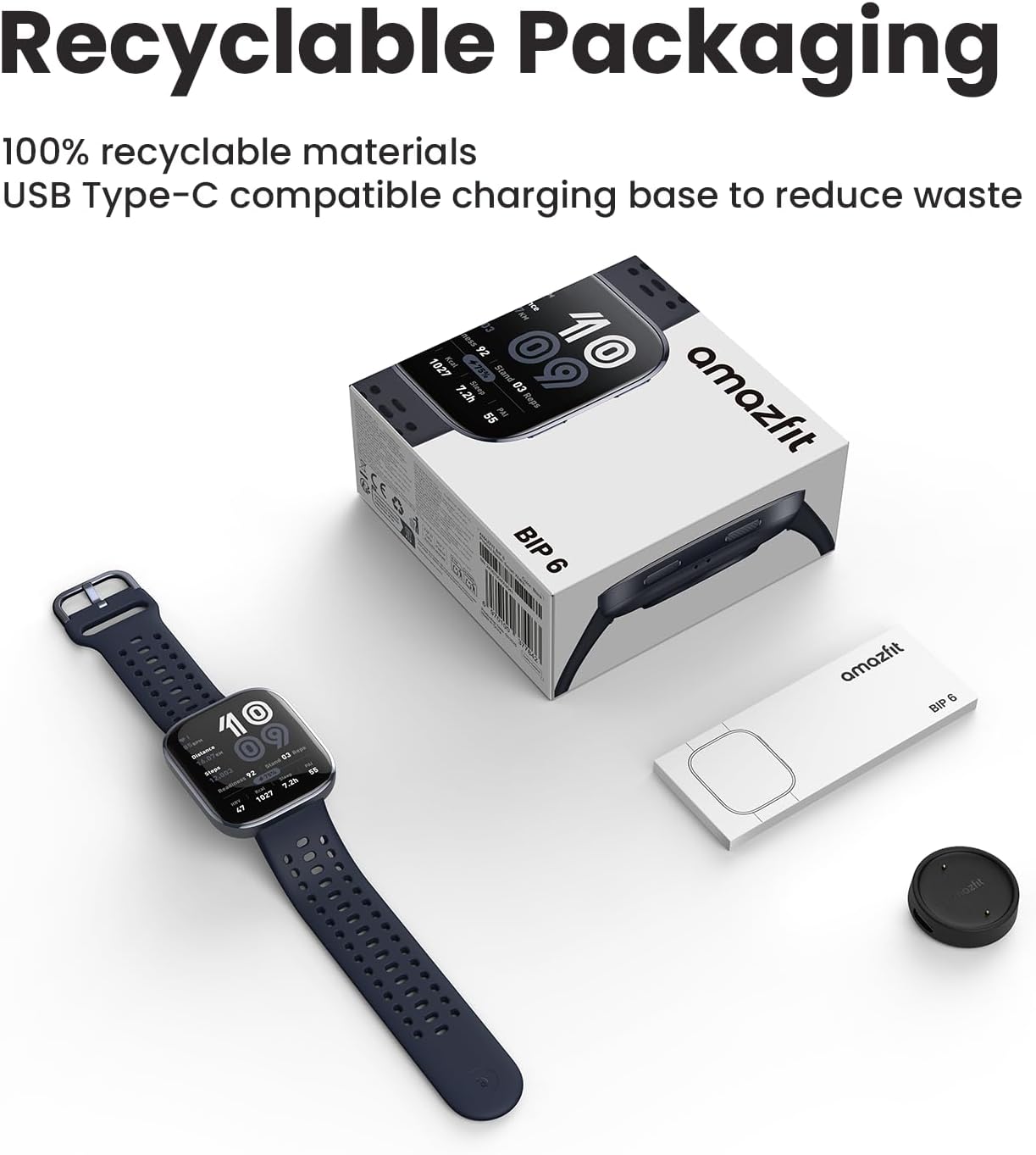 Amazfit Bip 6: 14-Day Battery, AMOLED, GPS & AI