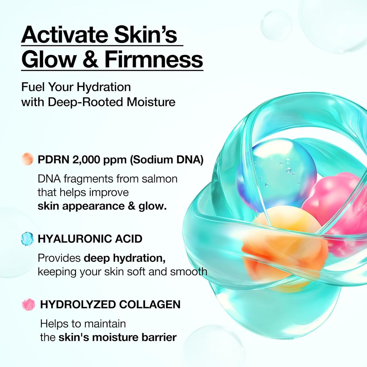 Anua PDRN Collagen Glow Facial Serum Spray: Instant Plumping Hydration