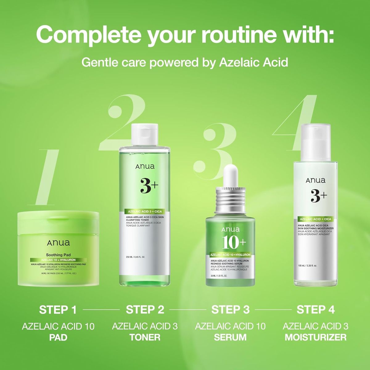Anua Azelaic Acid 10 Hyaluron Serum: Redness Soothing