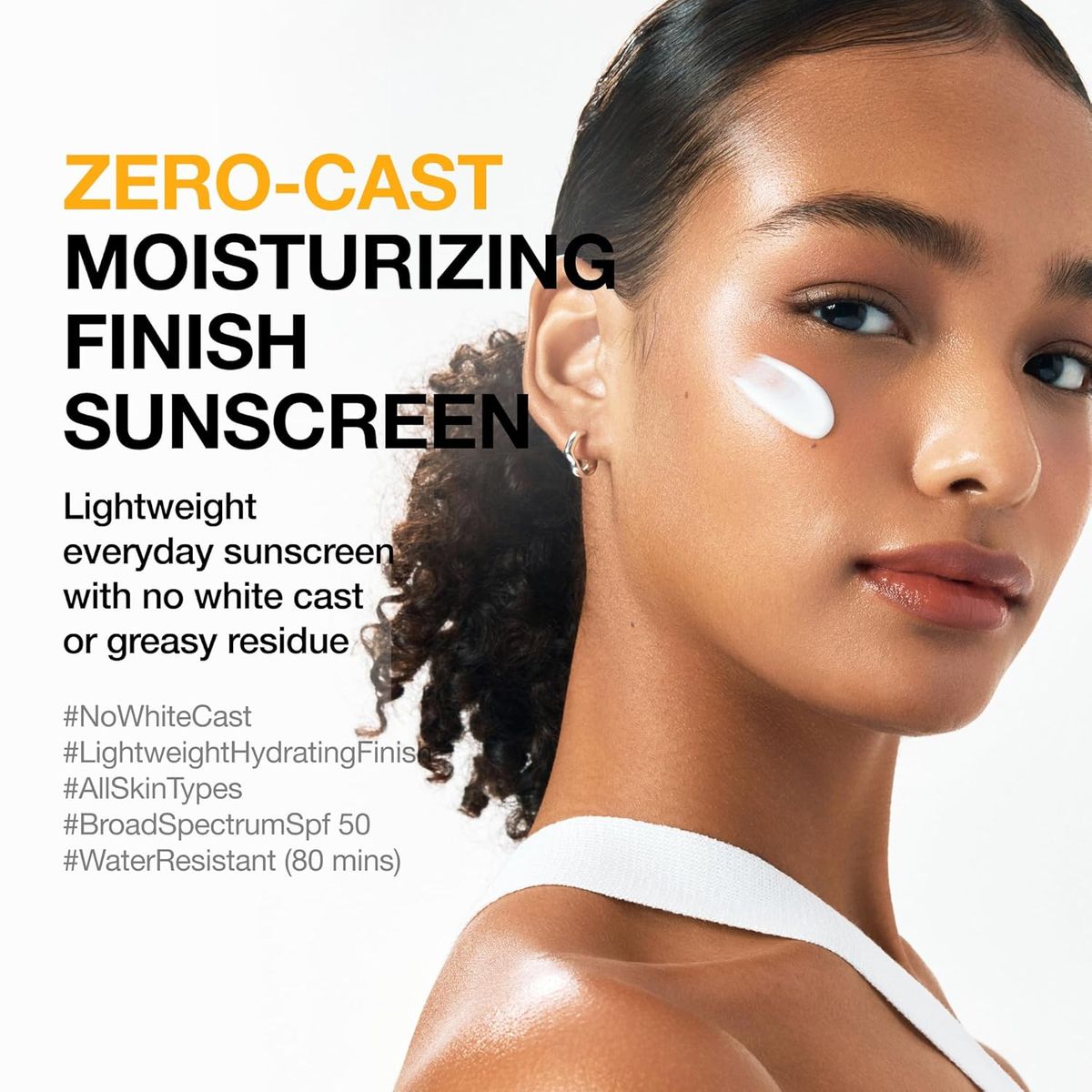 Anua Zero-Cast Moisturizing Sunscreen SPF 50 Glow