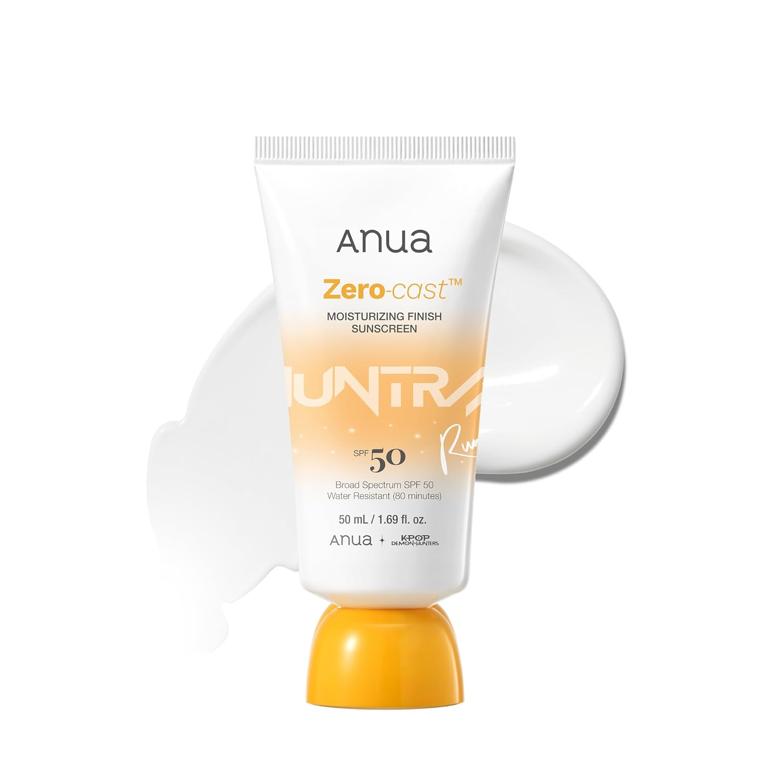 Anua Zero-Cast Moisturizing Sunscreen SPF 50 Glow