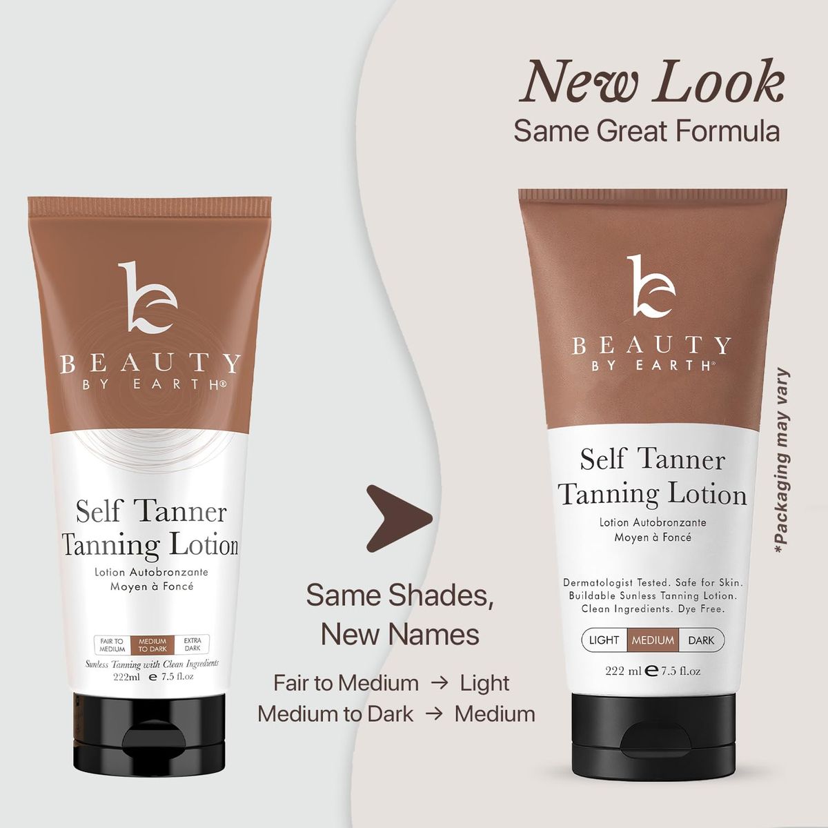 Beauty by Earth Self Tanner: USA Made, Natural & Organic