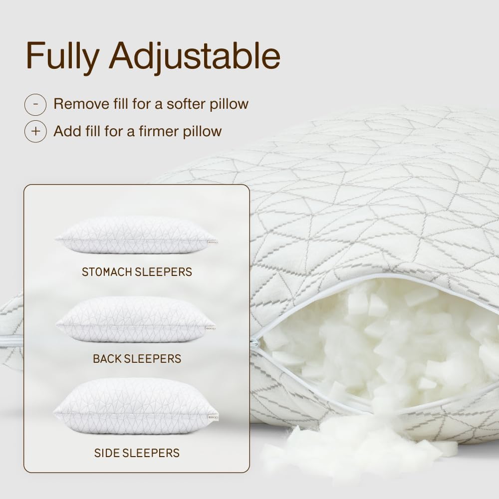 Coop Home Goods Original Adjustable Pillow: Perfect Sleep