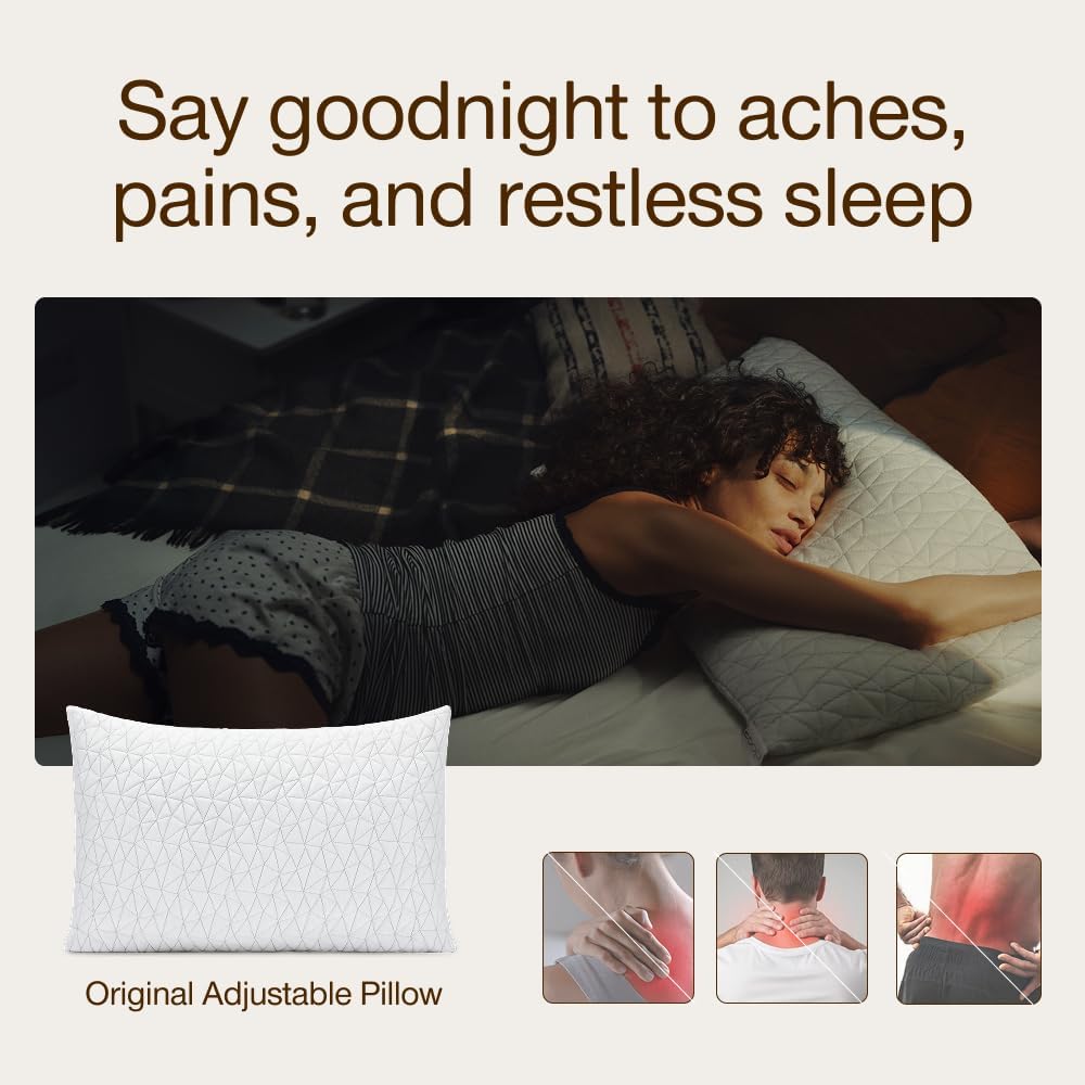 Coop Home Goods Original Adjustable Pillow: Perfect Sleep