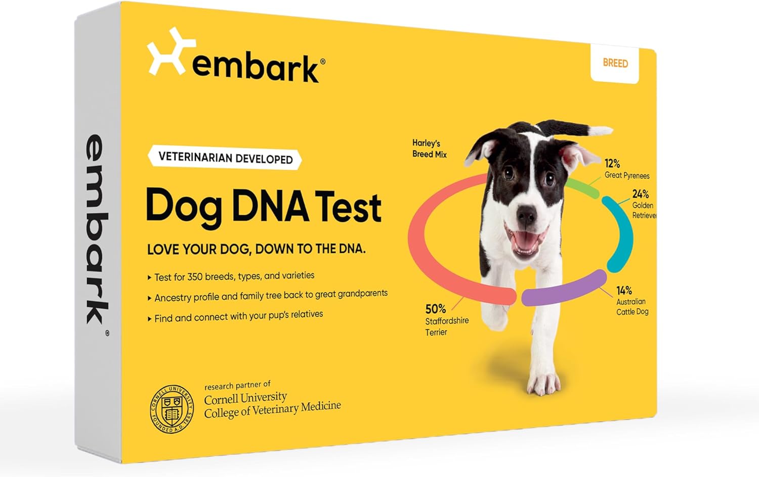 Embark Vet Breed Identification Kit: Most Accurate Dog DNA Test