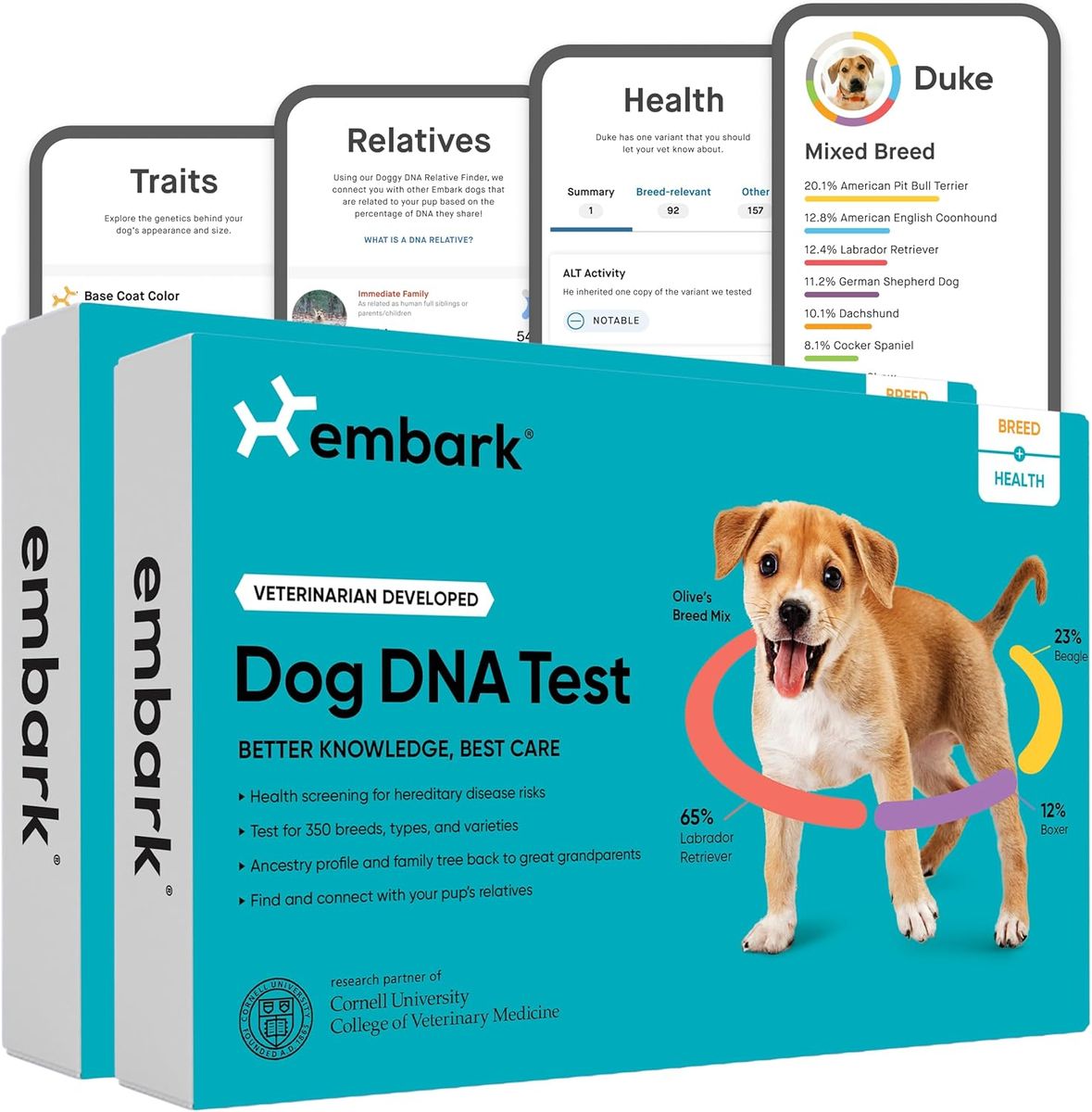 Embark Vet Breed & Health Dog DNA Test – Discover Your Dog's Secrets