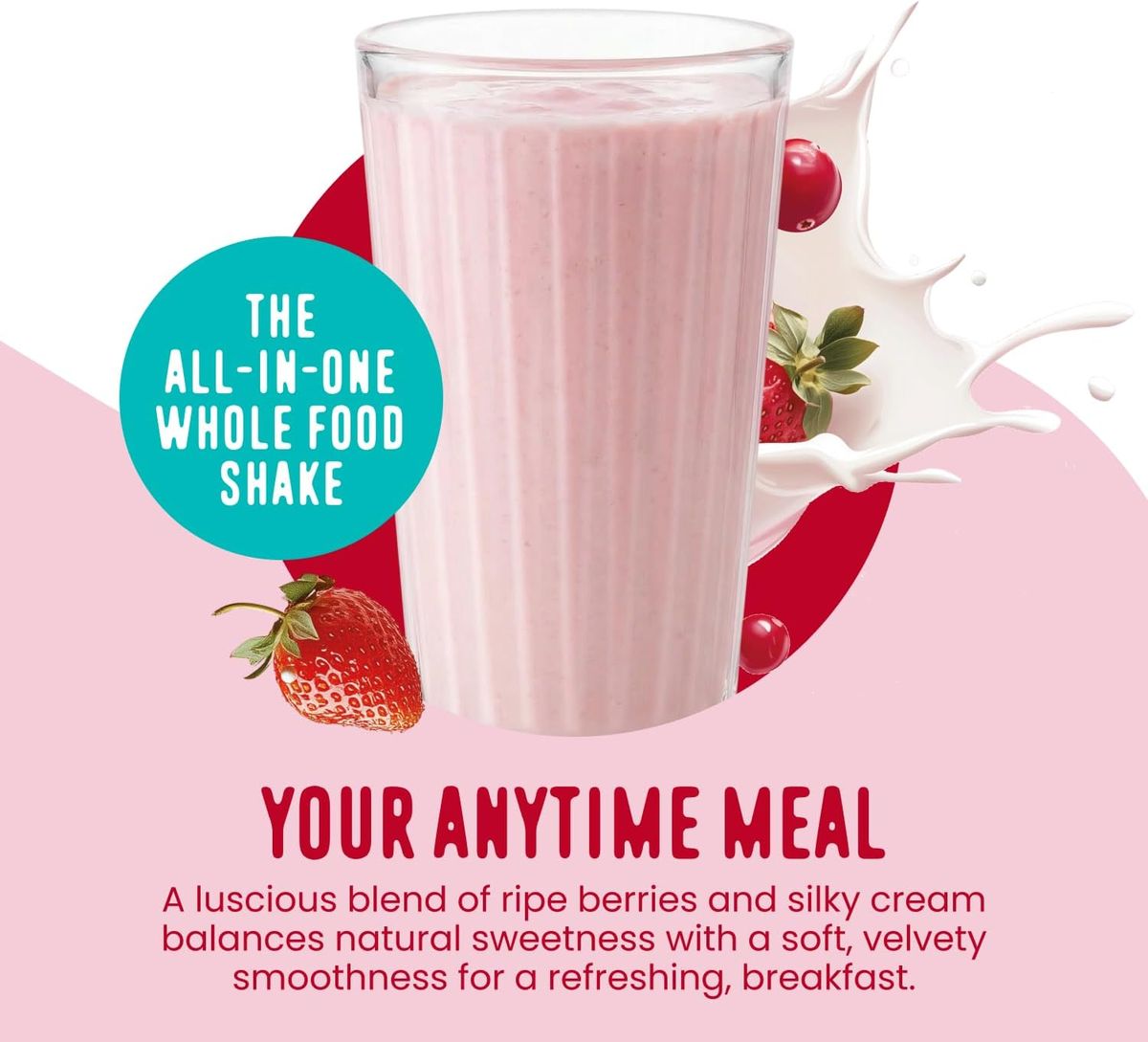 FlavCity All in One Protein Shake: Berries and Cream Bliss