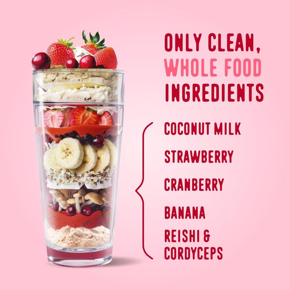 FlavCity All in One Protein Shake: Berries and Cream Bliss