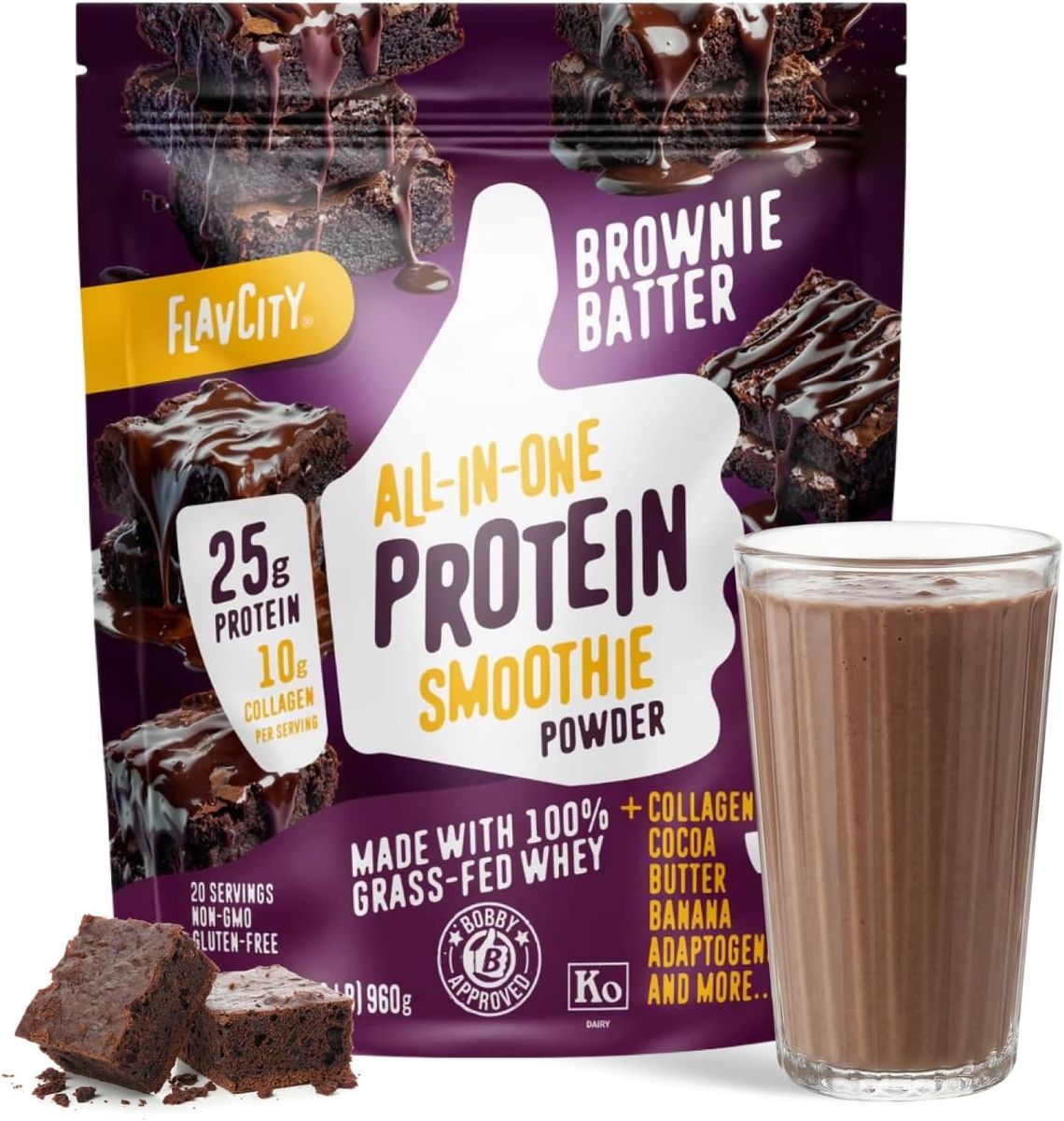 FlavCity All in One Protein: Brownie Batter Fuel